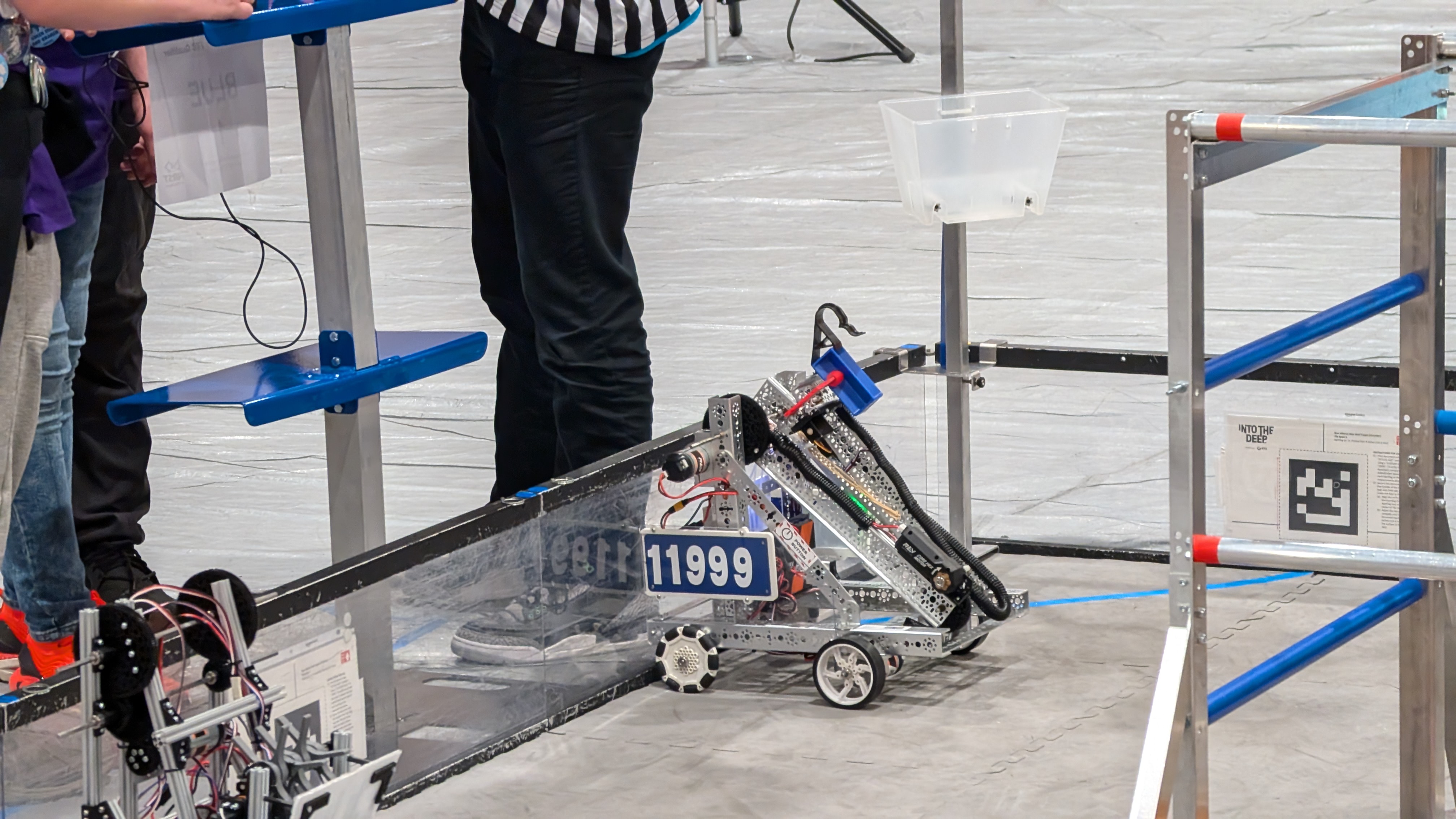 Little Demons 2024 robot at competition